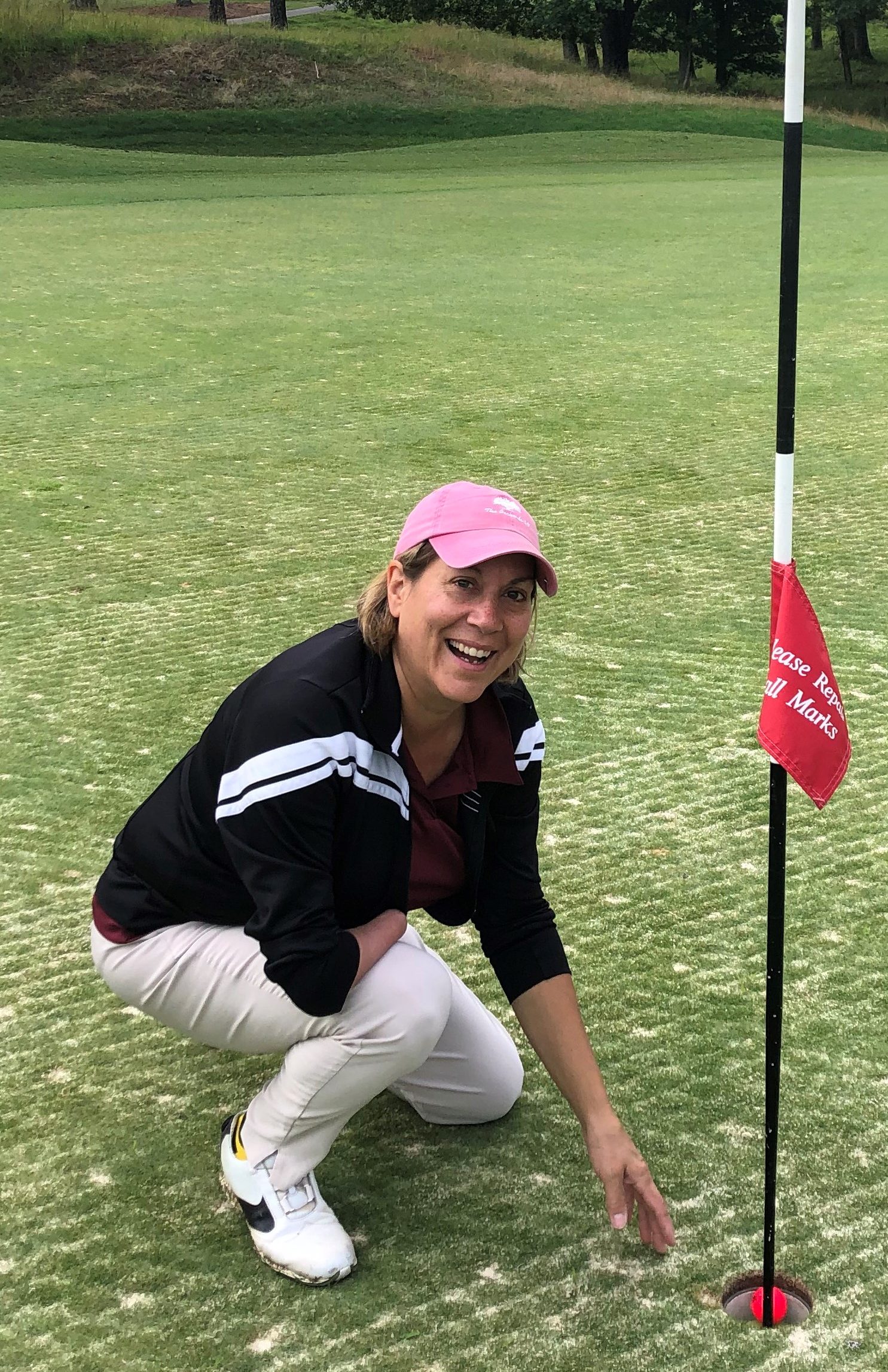 Cathy Walch hole-in-one at Sugar Hill Golf Club
